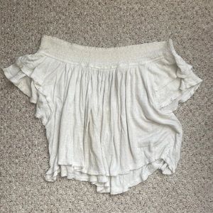 Free people off the shoulders flowy white back detail small